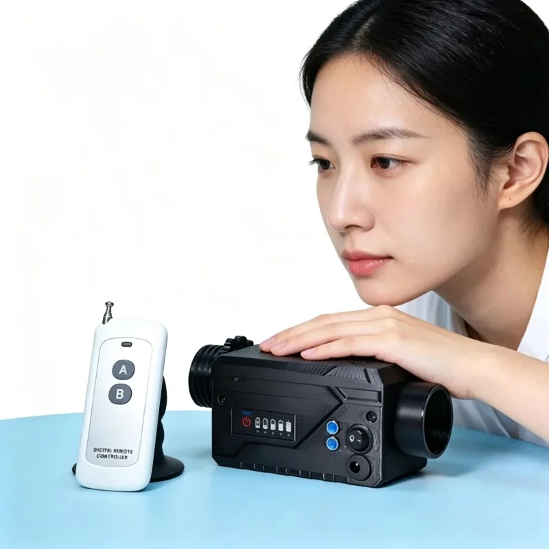 English Version Gas Mask Remote Control Valve Breathing Control Trainer Cycle Timed Negative Pressure Bottle Complete Set
