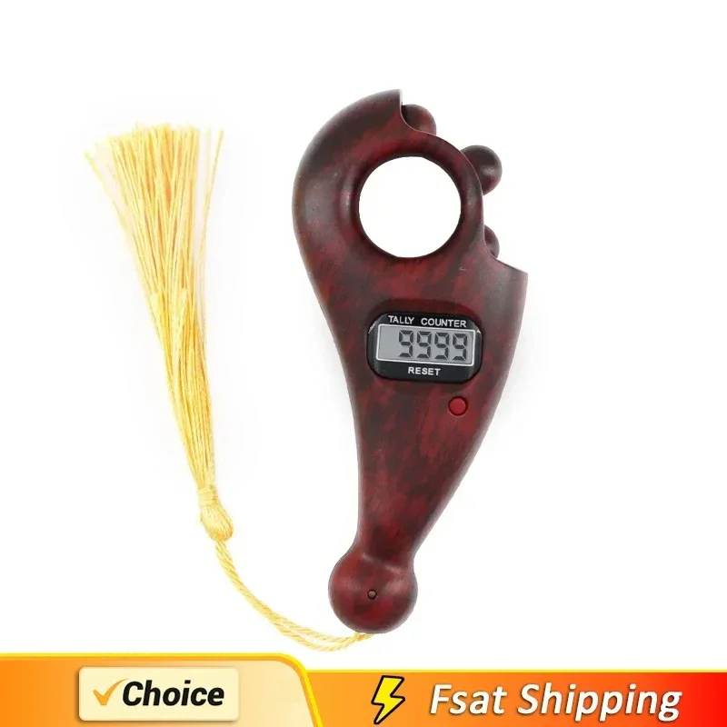 Mini Hand Counter Portable Digital Beads Counter Lcd Digital Electronic Rosary Beads Tally Toy for Meditation Prayer New