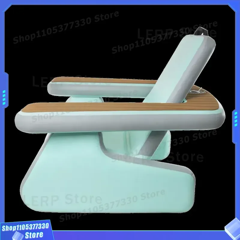 Inflatable Floating Water Cushion Dock Chair Drip Seam Sofa for Lake Pool Beach Relaxation Outdoor Leisure Furniture Pad Drip