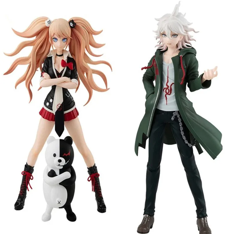 20CM Danganronpa Nagito Komaeda PVC Action Figure Anime Figure Model Toys Figure Collection Doll Gift Trigger Happy Havoc Toy