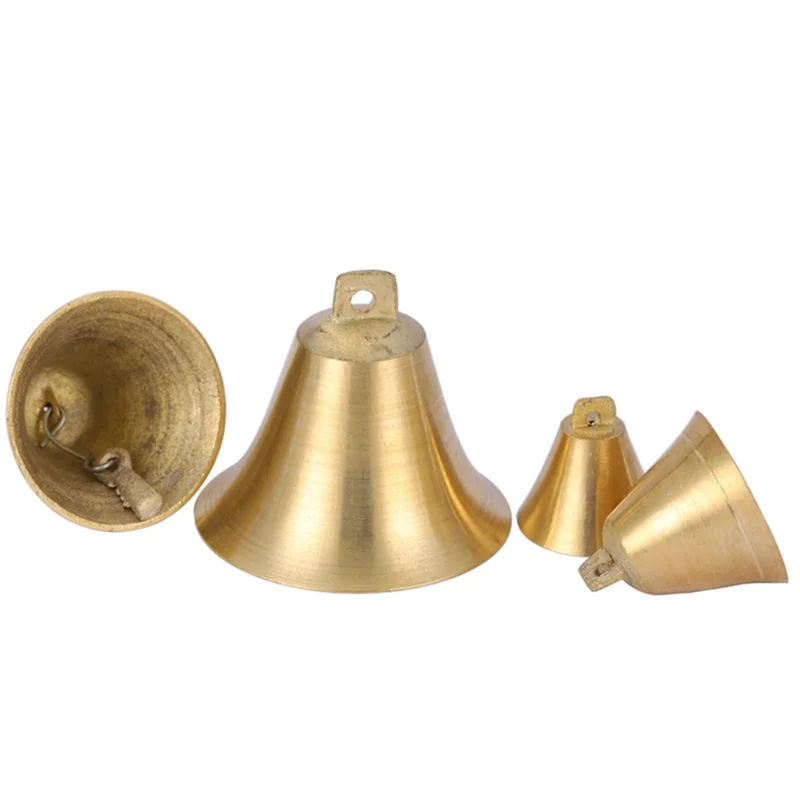 

Diameter 8CM Christmas Sleigh Bell Ornament Bell Christmas Dinner Bell School Call Bell Durable Easy Install Easy To Use