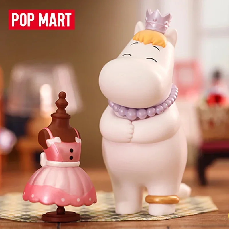 

POP MART LIFE IN THE MOOMINVALLEY Series Blind Box Toys Guess Bag Mystery Box Mistery Caixa Фигурка Surpresa Cute Model