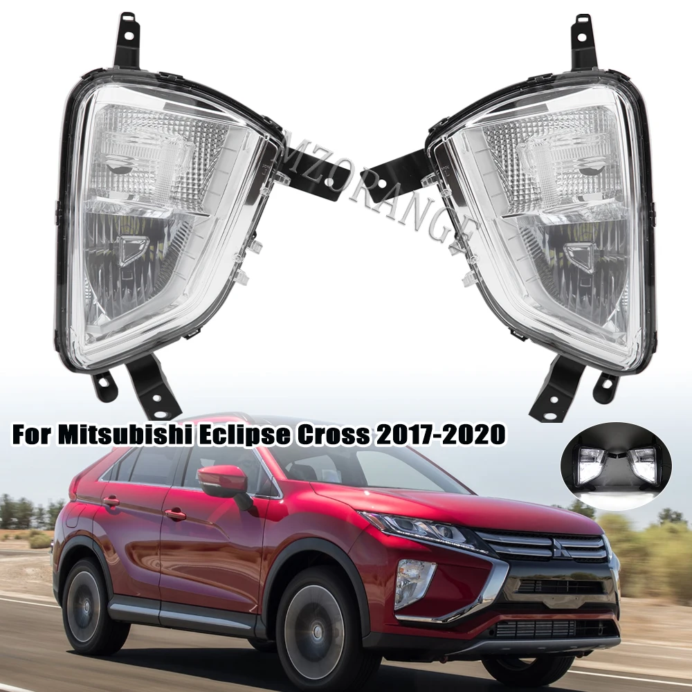 

Fog Light For Mitsubishi Eclipse Cross 2017 2018 19-2020 led Front Bumper Fog Lamp Driving Foglights Headlights Car accessories