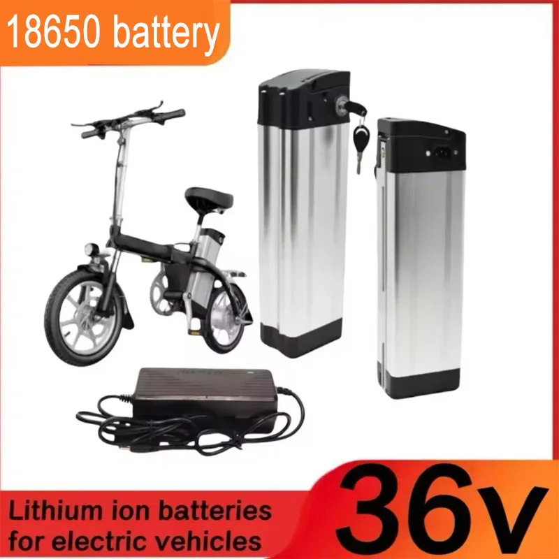 Electric Bicycle Battery Box 36V 48V Ebike Large Capacity Holder Case With Charging Socket Output Port E-bike Accessories