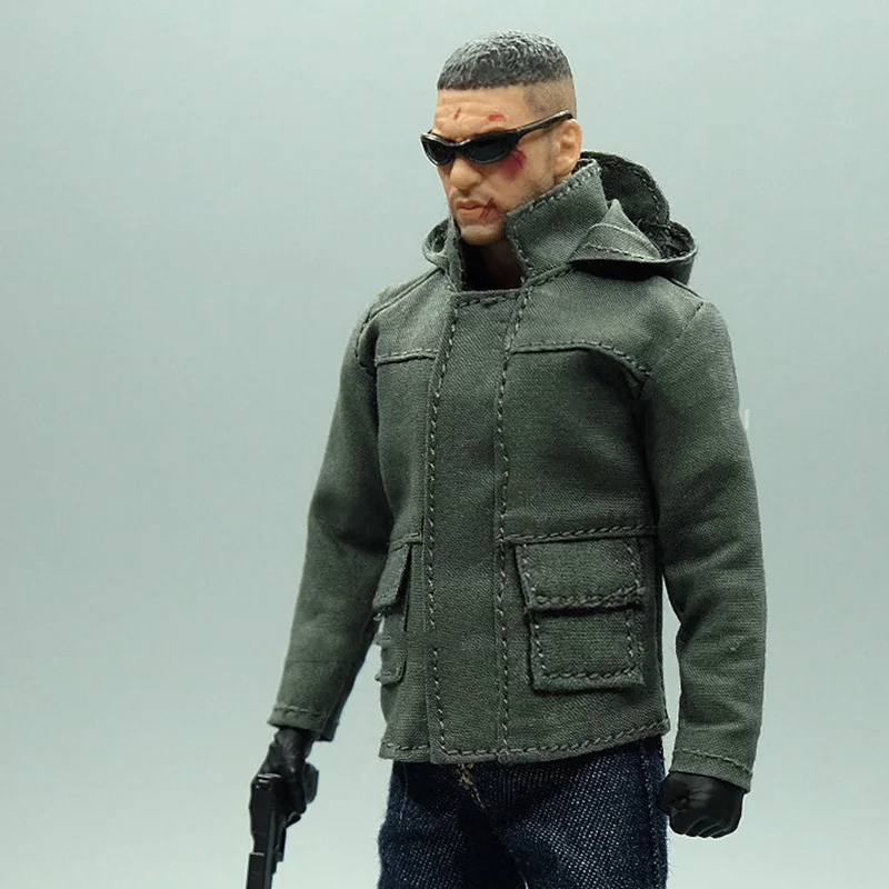 1/12 giacca da uomo tuta tuta salopette canotta mimetica militare giacca da combattimento scarpe per 6 ''Action Figure Body Model