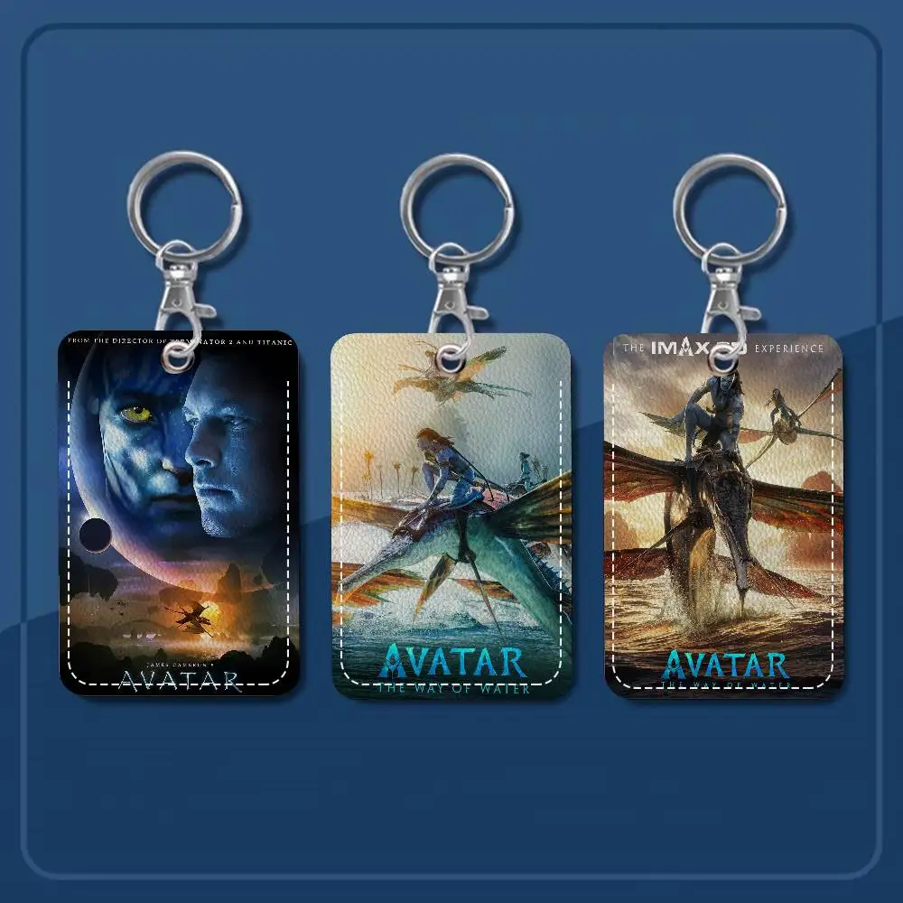 

Держатель для карт 5D по мотивам фильма «Аватар: Путь воды», подходит для банковских, деловых и рабочих карт, держатель для кредитных карт, бейджей, ключница