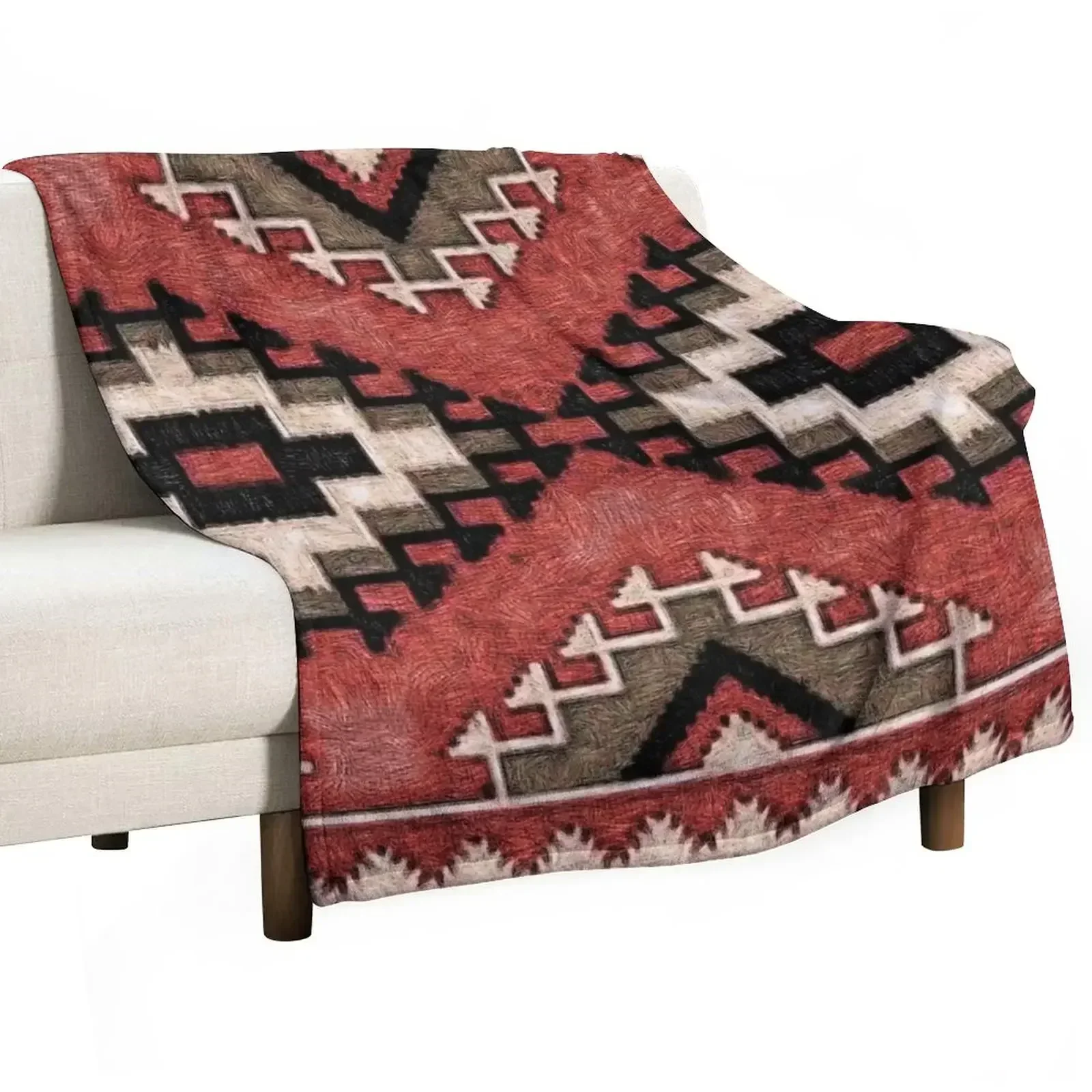 

Tribal Pattern 3 Throw Blanket Bed linens Vintage Giant Sofa Blankets