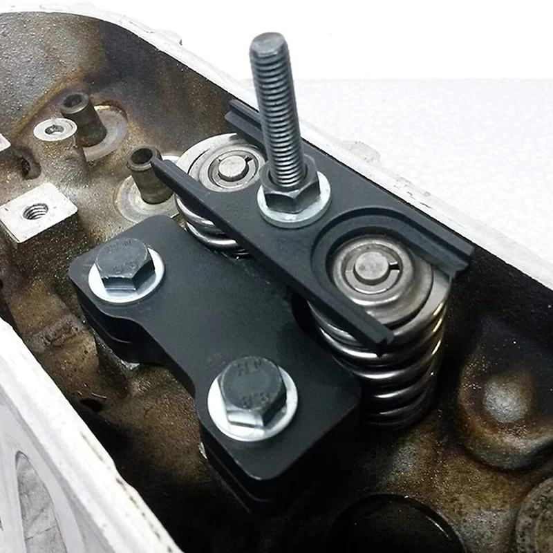 LS Valve Spring Compressor Tool for GM Chevy LSX LS1 LS2 LS3 LS6 4.8 5.3 5.7 6.0 - Automotive Engine Tool