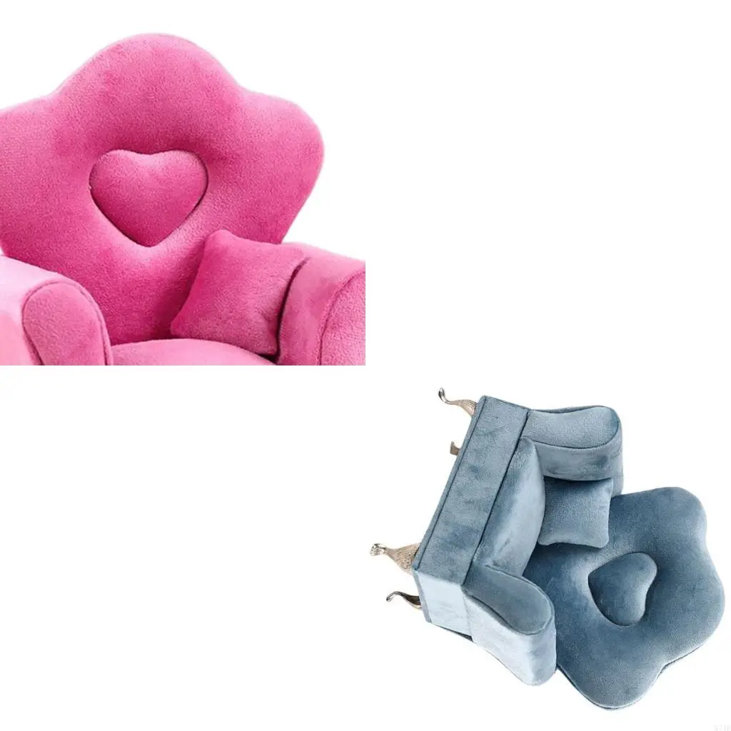 

Elegant Various Compartment Velvets Jewelry Case Portable Organizers Sofa