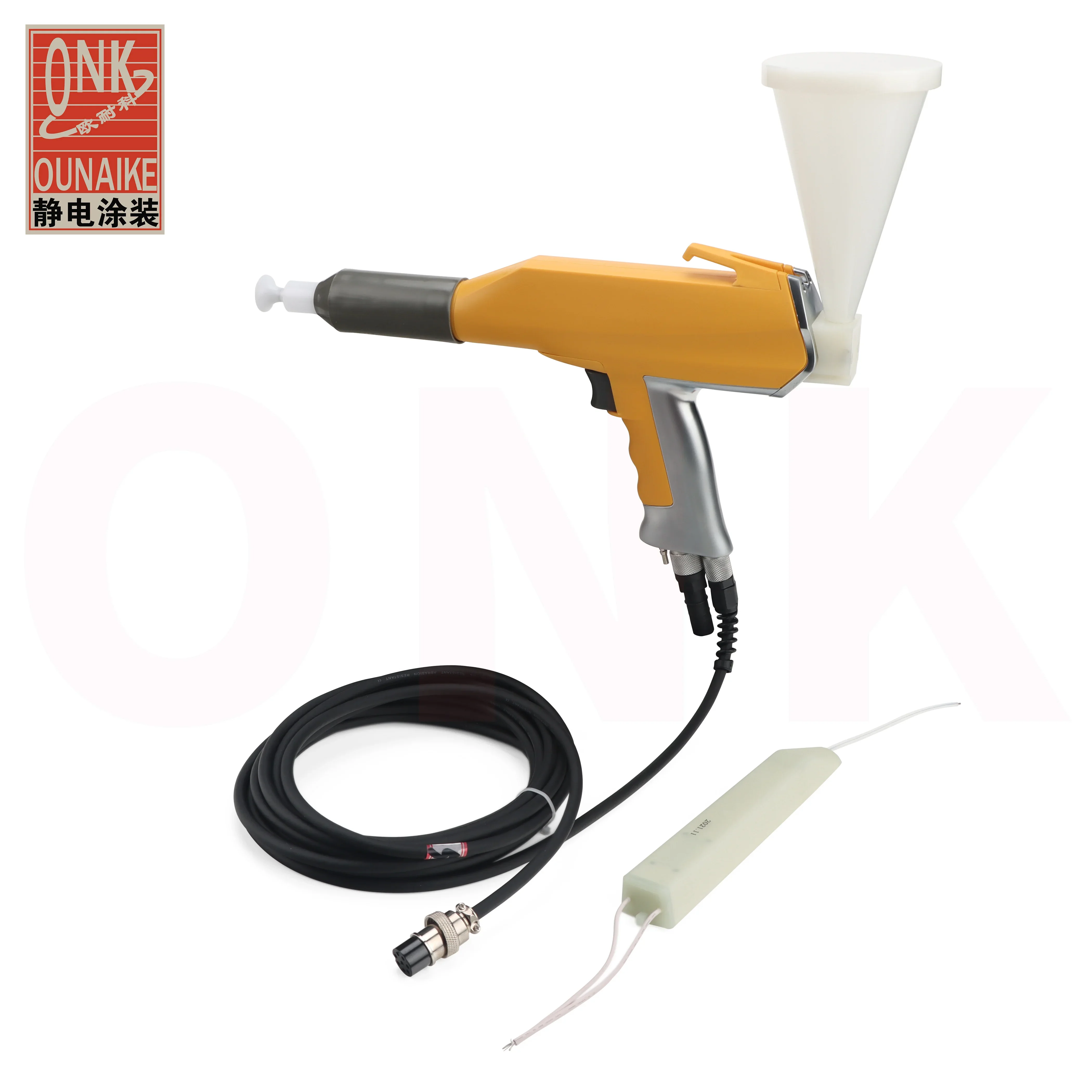 Mini macchina per verniciatura a polvere da laboratorio con verniciatura a polvere a spruzzo da 300-400 g/minuti in macchinari per verniciatura a polvere metallica