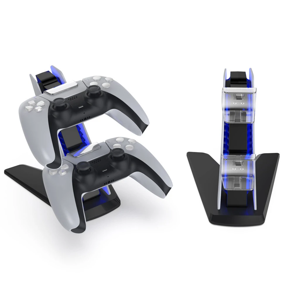 

Dual Fast Controller Charger with Indicator Light Controller Charger Station Type-C Controller Charging Docking Station for PS5