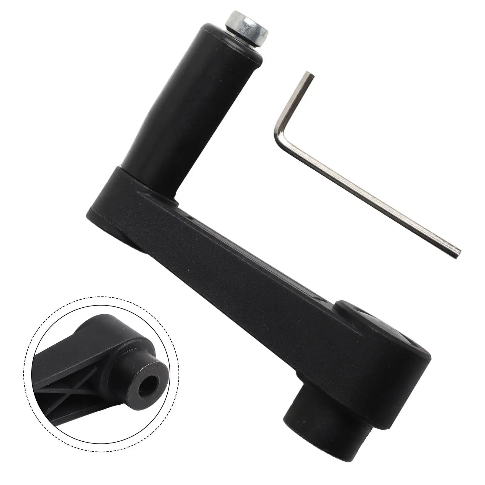 1Pcs 8/10/12/16mm Round Hole Crank Hand Crank Generator Mechanical Equipment Handle Power Tool Parts