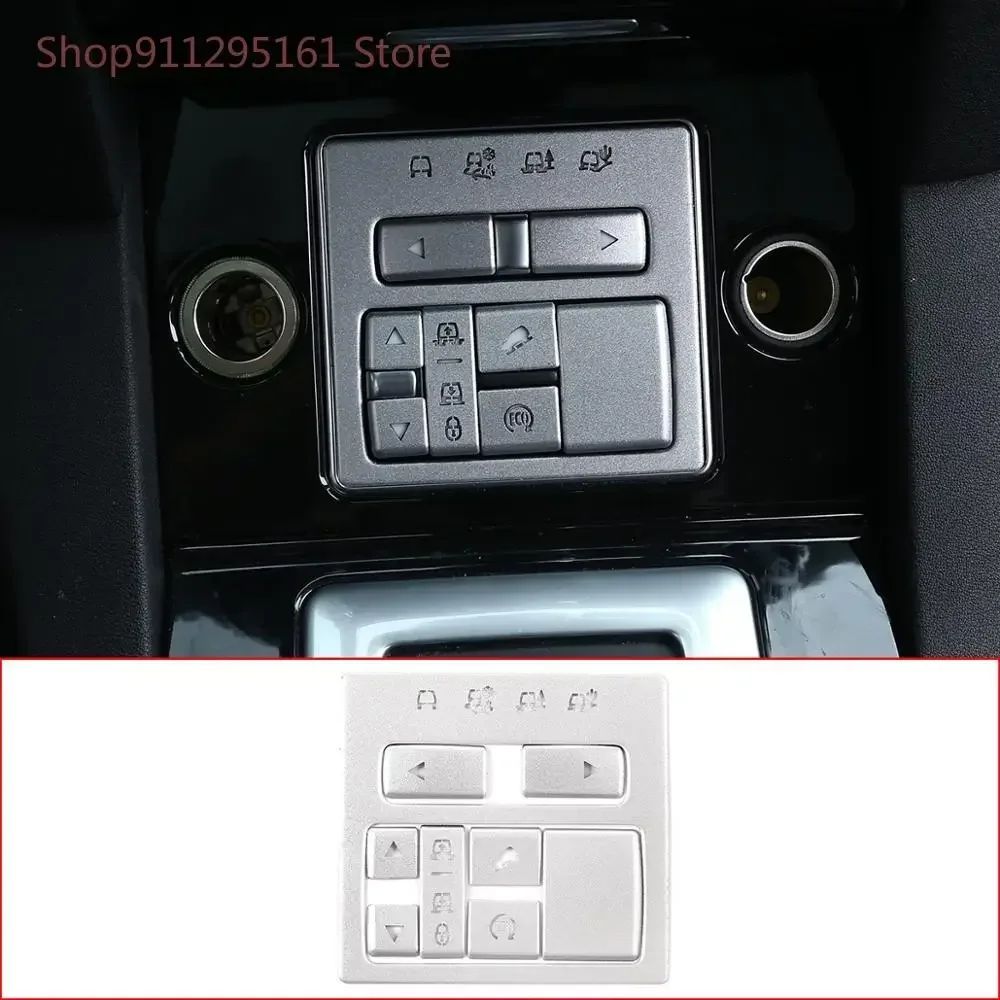 For Land Rover Discovery 4 2014-2016 Aluminum alloy Car Interior Center Console Mode Adjustment Button Sequins Car Accessories