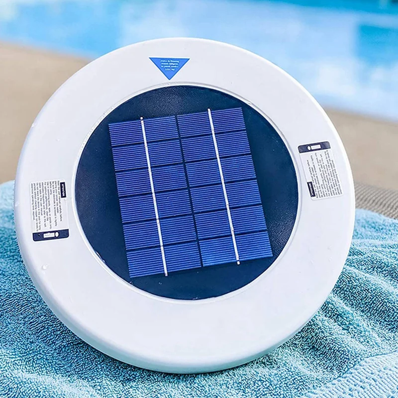 2X Solar Pool-Ionizer,Copper Silver Ion Swimming Pool Purifier Water Purifier,Kills-Algae Pool Ionizer