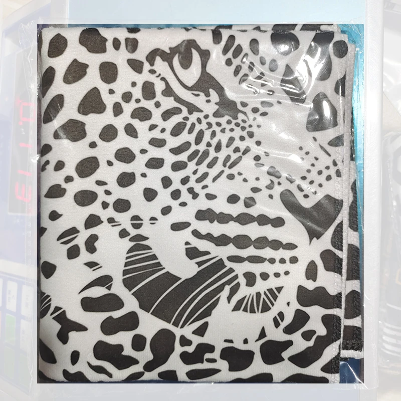 Animal Seamless Leopard Skin Texture Sport Towels Large Size Python Snake Tiger Zebra Colored Fish Scales Face Towel for Beach