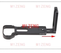 Adjustable Vertical Quick Release L Plate/Bracket hand Grip Holder for Fujifilm fuji GFX100S GFX50S2 GFX50SII Camera tripod RRS