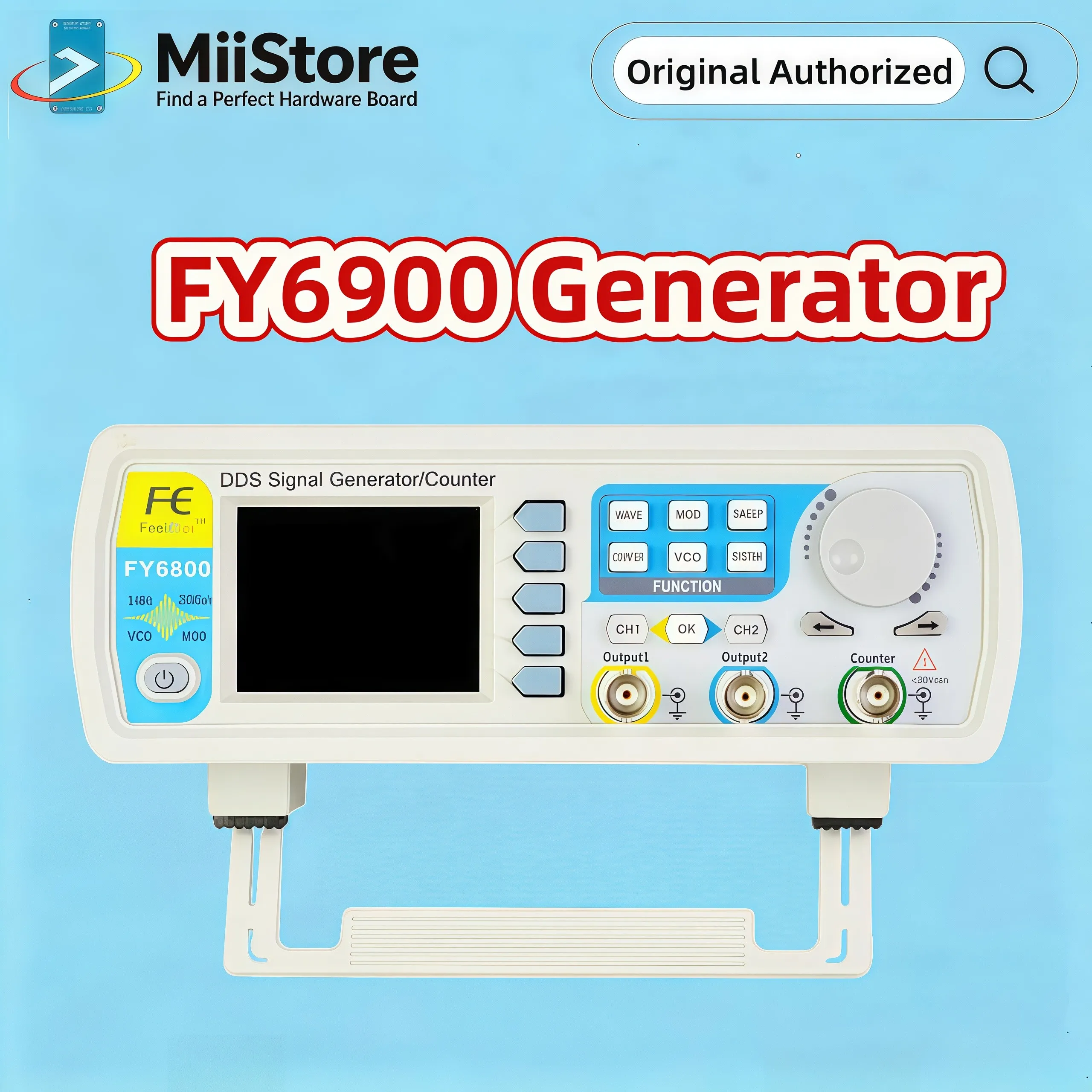 Feeltech FY6900 Signal Generator Direct Digital Synthesis Frequency Generator