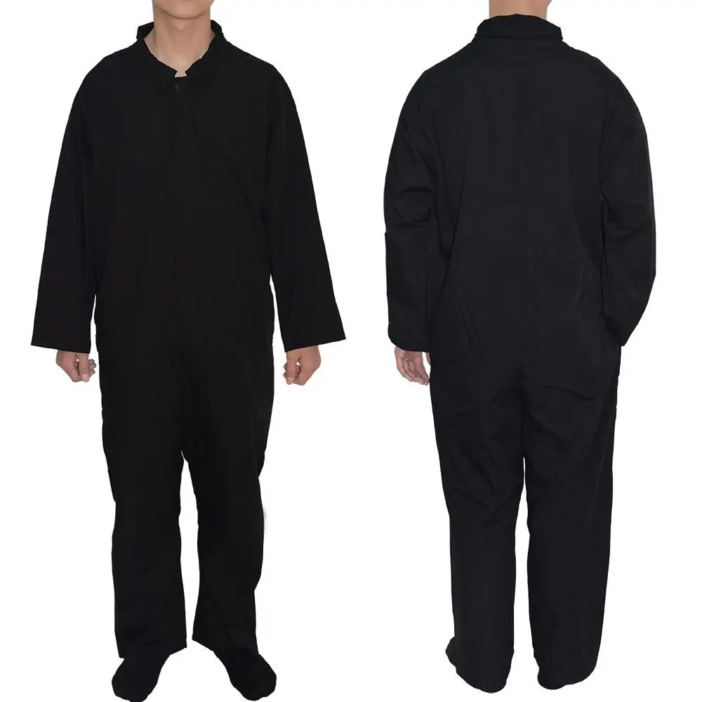 

Black Red One-Piece Suit Halloween Cosplay Prisoner Performance Props Role-playing Clothing Adult Size Customizable