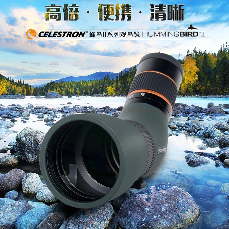 Celestron Hummingbird II 8-24x50ED Close Focus 1.5m Insect Scope 9-27x56ED Close Focus 2m Monocular Hummingbird Scope