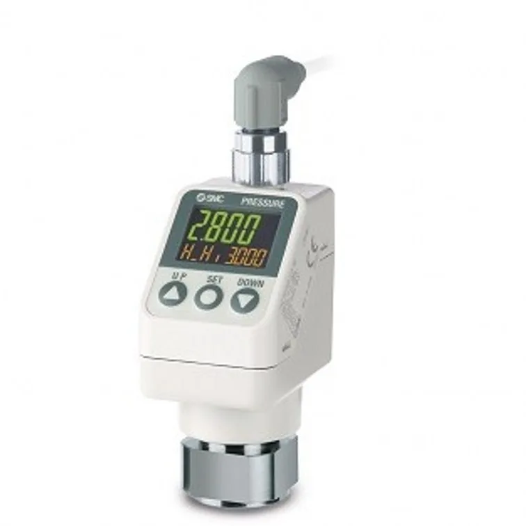 2025 Original SMC digitales Manometer ISE77G-02-L2-MS ISE75-F02-43-SA 77G-02-L2-M
