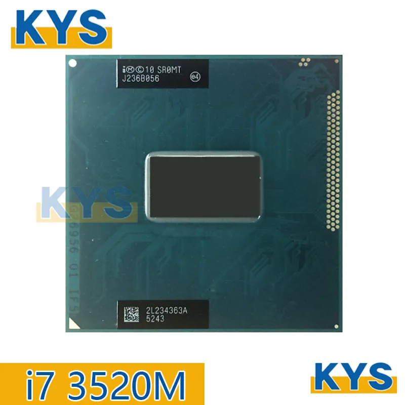 Intel Core For I7-3520M i7 3520M SR0MT 2.9GHz with dual-core, four-threaded CPU processor 4M 35W slot G2 / rPGA988B