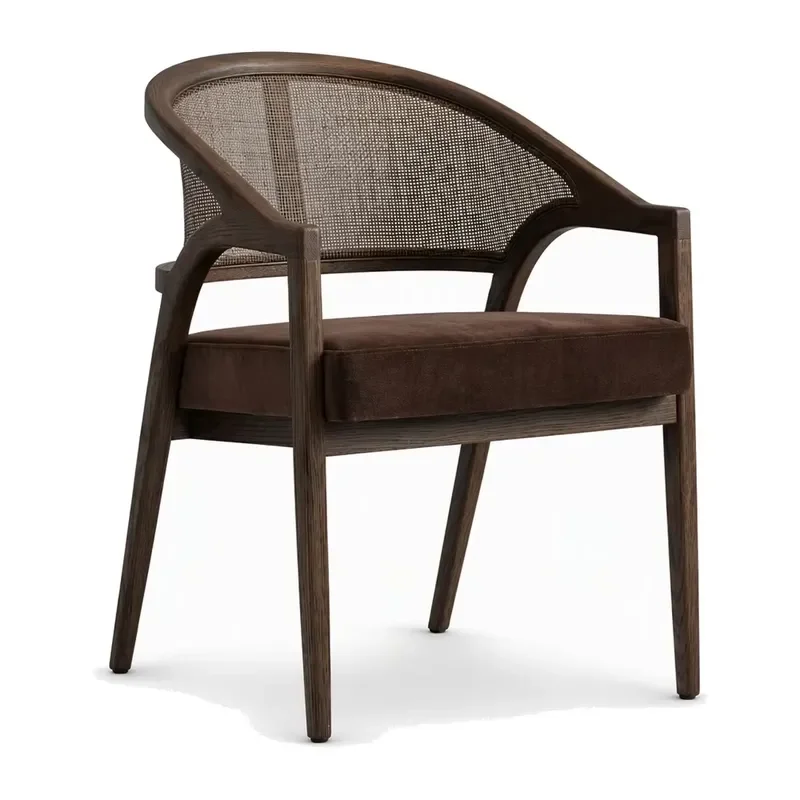 Commercial Grade Dining Chairs Solid Wood Frame Upholstered Seat for Restaurant Hotel Cafe Available in Various Sizes and