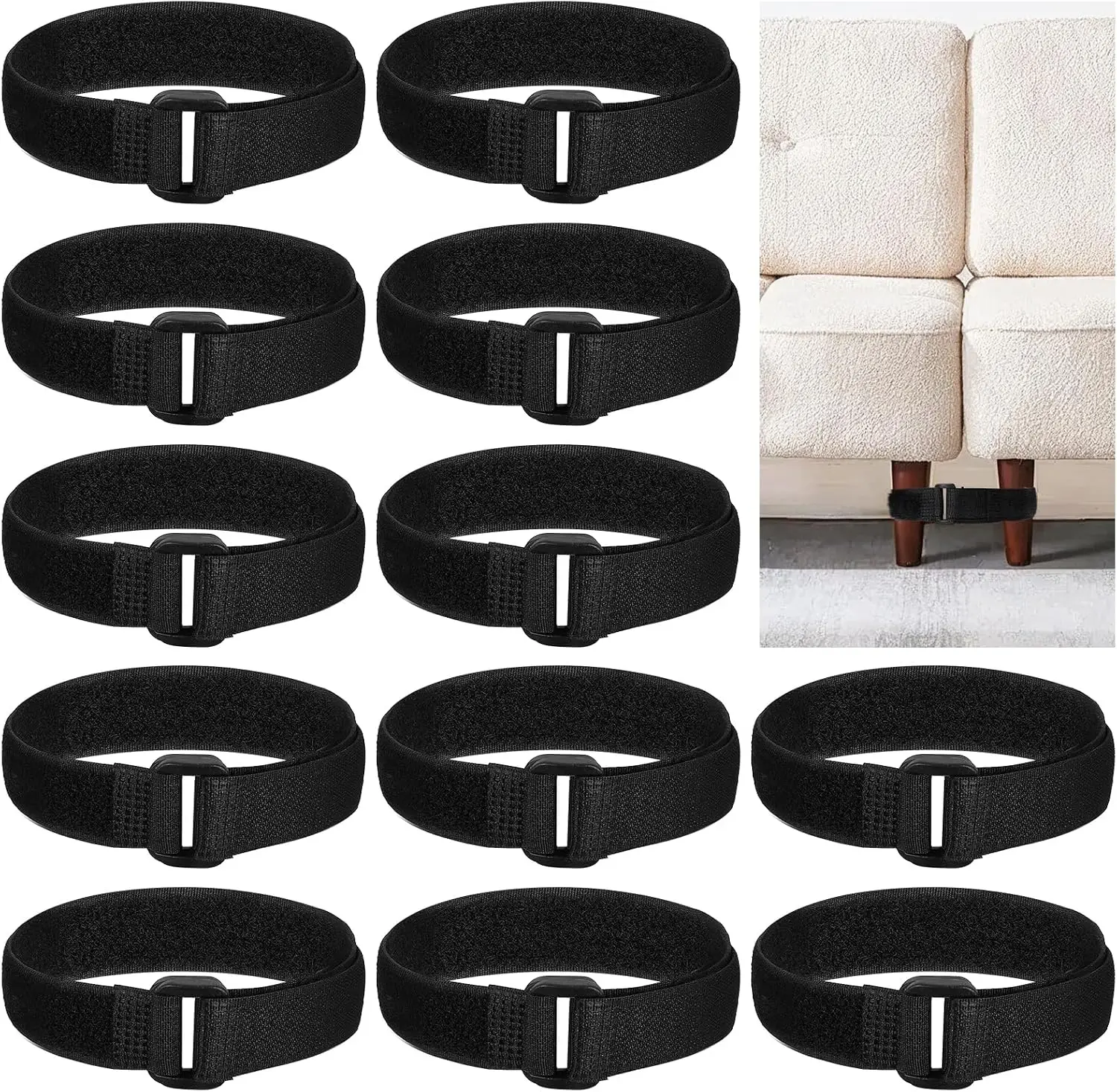 12PCS Sectional Couch Connectors