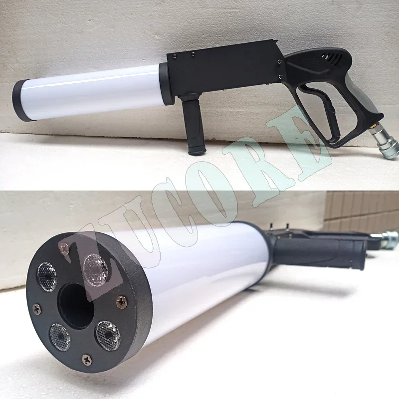 Бар, светодиодный воздушный колонный пистолет для углекислого газа/CO2, ручной распылитель для сухого льда, дымовая трубка/специальная дымовая машина/реквизит для атмосферы ночного клуба