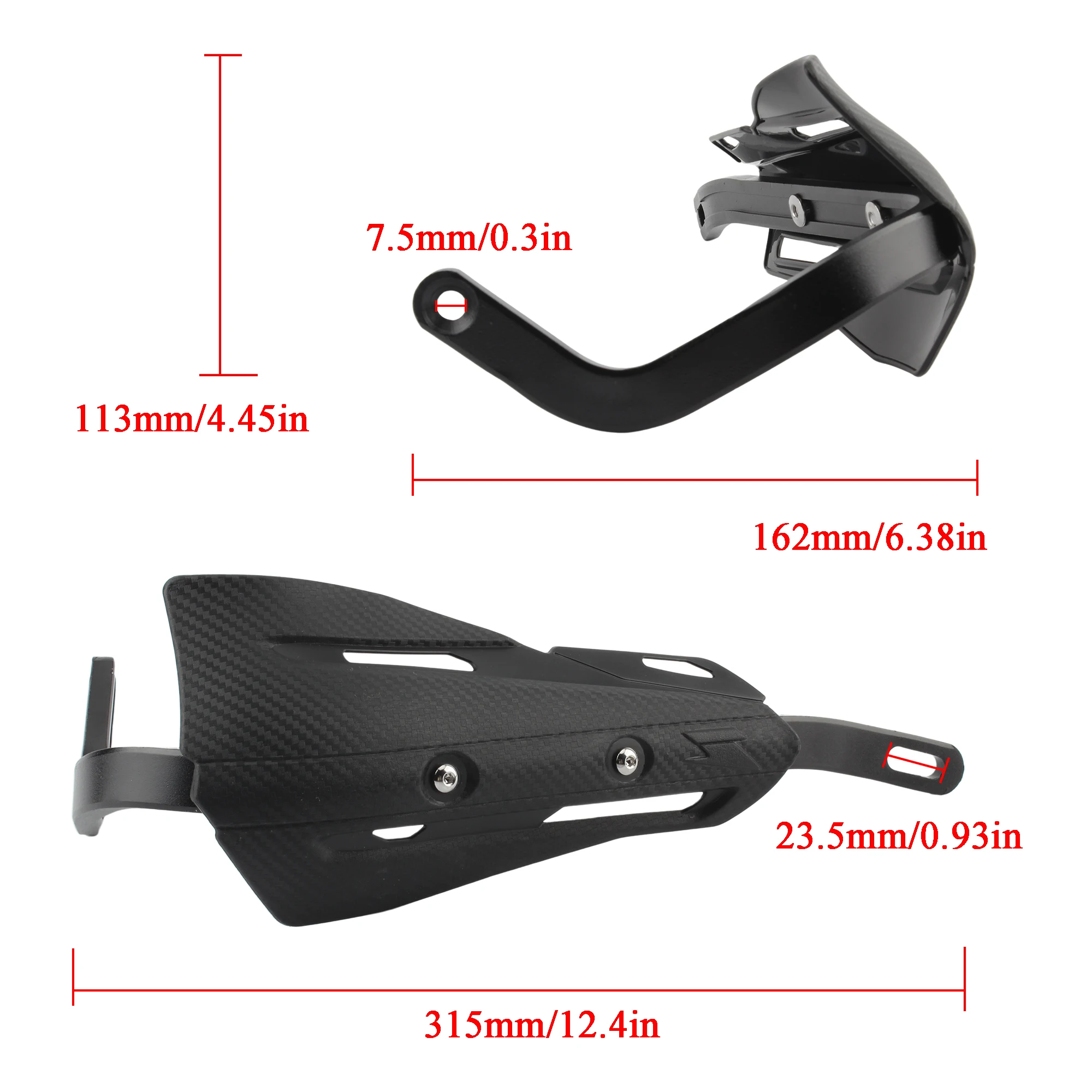 For Yamaha KTM EXC SXF KLX KXF YZF WRF Motorcycle 22 28mm Hand Guard Handguard Protector Enduro Dirt Bike Motocross Accessories