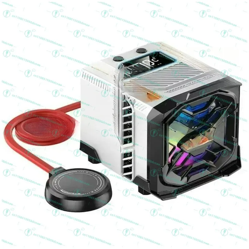Water-cooled mobile phone radiator magnetic cooling artifact game