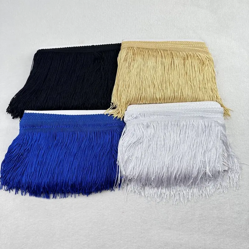 10 Yards/Roll 15cm Tassel Fringe Trim  Lace Ribbon Tassels For Curtains Dresses Fringes For Accessories Crafts Sewing Trimmings