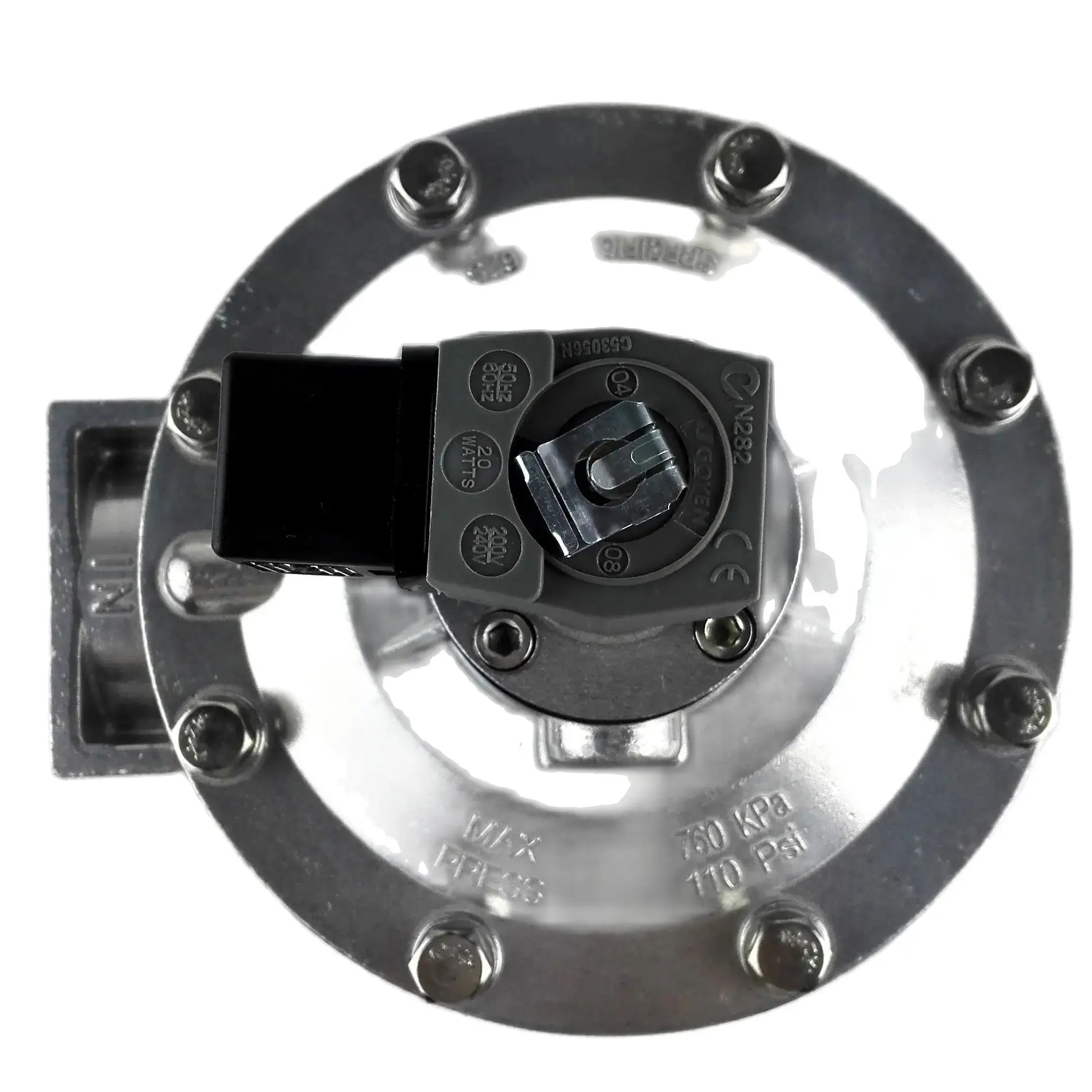 GOYEN CA50T Pulse Pneumatic Diaphragm Valve Threaded Ports G2'' Integral Pilot