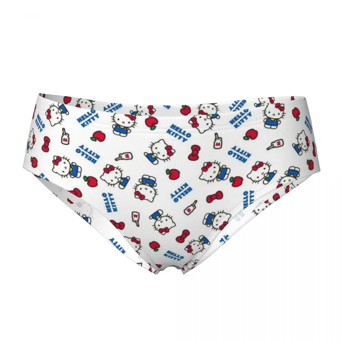 

Women Hello Kitty Briefs Panties Soft Underwear Cute Cartoon Female Funny S-4XL Underpants