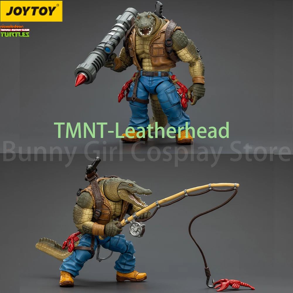 

Оригинальная фигурка Joytoy Teenage Mutant Ninja Turtles 1/18 Tmnt, фигурки с кожаными головами, ПВХ, коллекционная статуя, модель, орнамент, игрушки