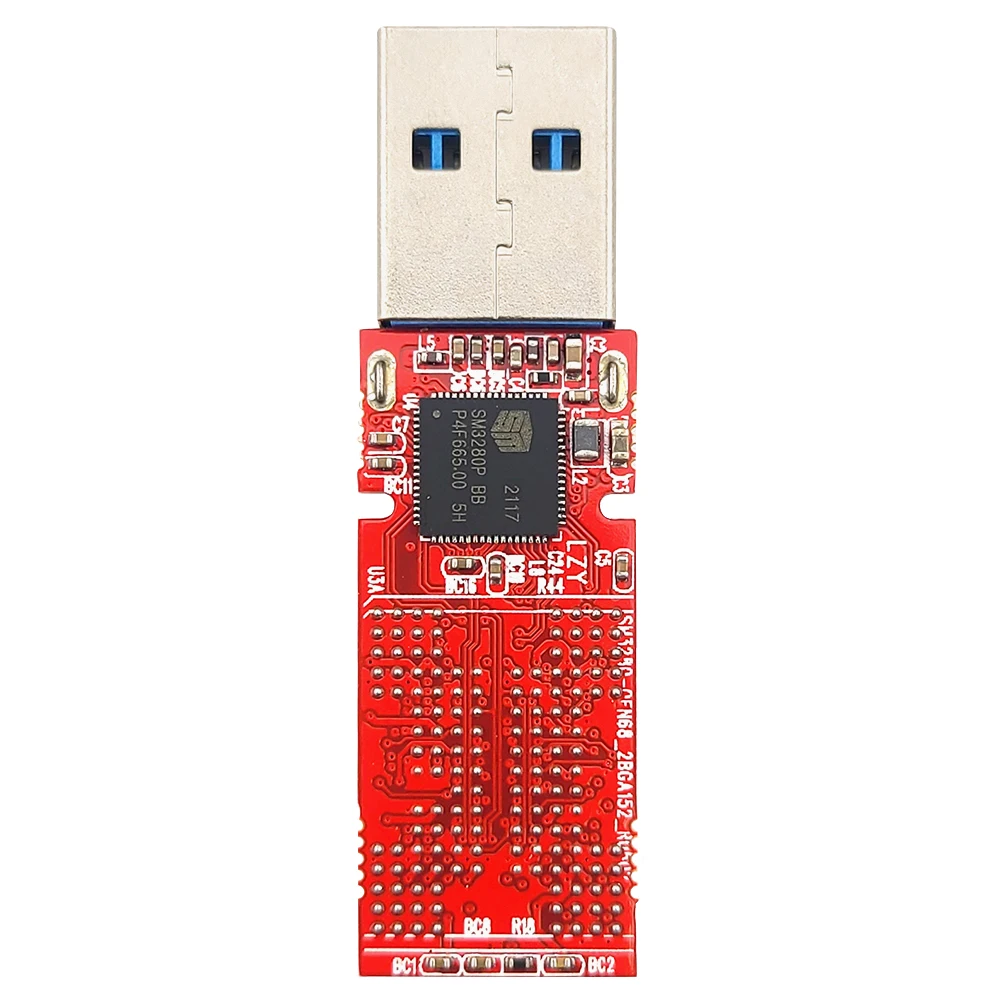 SM3280BB Main Control Board PCB Module for DIY USB3.0 U Disk 8CE BGA132 Two-Sided Soldering Dual Channel