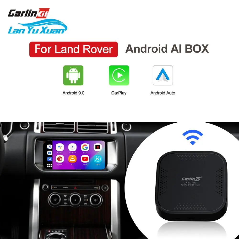 Carlinkit wireless Android auto Carplay ai box for gps tracker and car audio