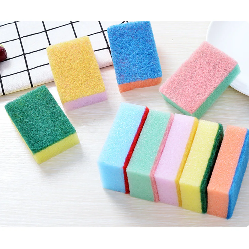 

30 Pcs Nano Cleaning Sponge Durable Kitchen Cleaning Dishwashing Pad Scrubber Non Scratch Stove Sink Faucet Surface Helper Home