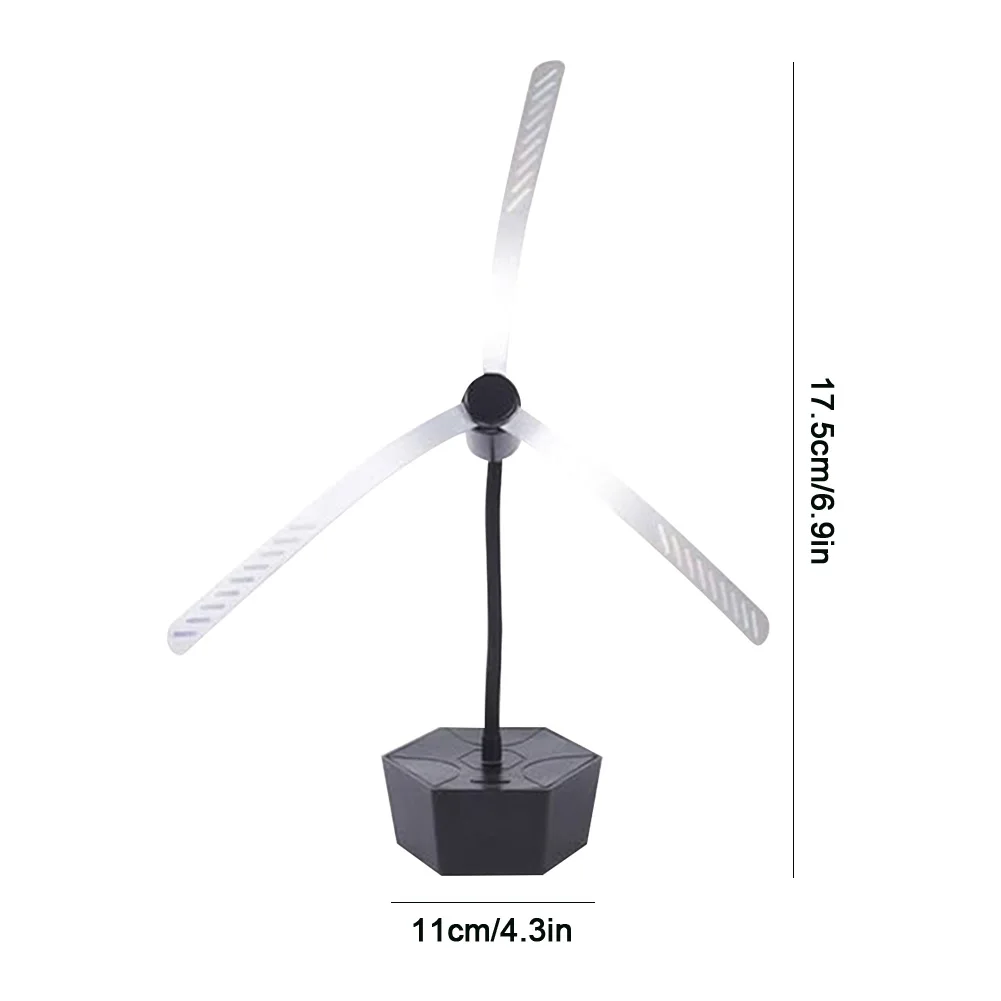Fly Fan for Tables with Holographic Blades Flexible Fly Repellent Fan Keep Flies Away Table Top Fly Fan for Picnic Kitchen Party