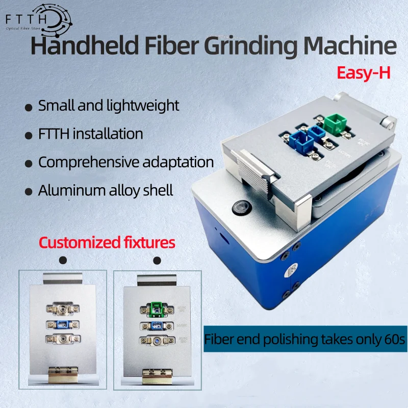

Easy-H волоконно-оптический терминал Ручной шлифовальный станок для оптоволокна Разъем для оптоволоконного патч-корд на месте Изготовление по индивидуальному заказу
