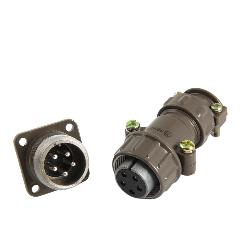 P20K9Q P20J9A 5-pin Aviation Plug Socket Circular Connector Current 25A