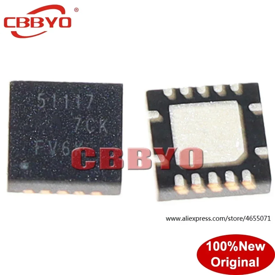 (5-10piece)100% New TPS51117RGYR TPS51117 51117 QFN-14 Chipset