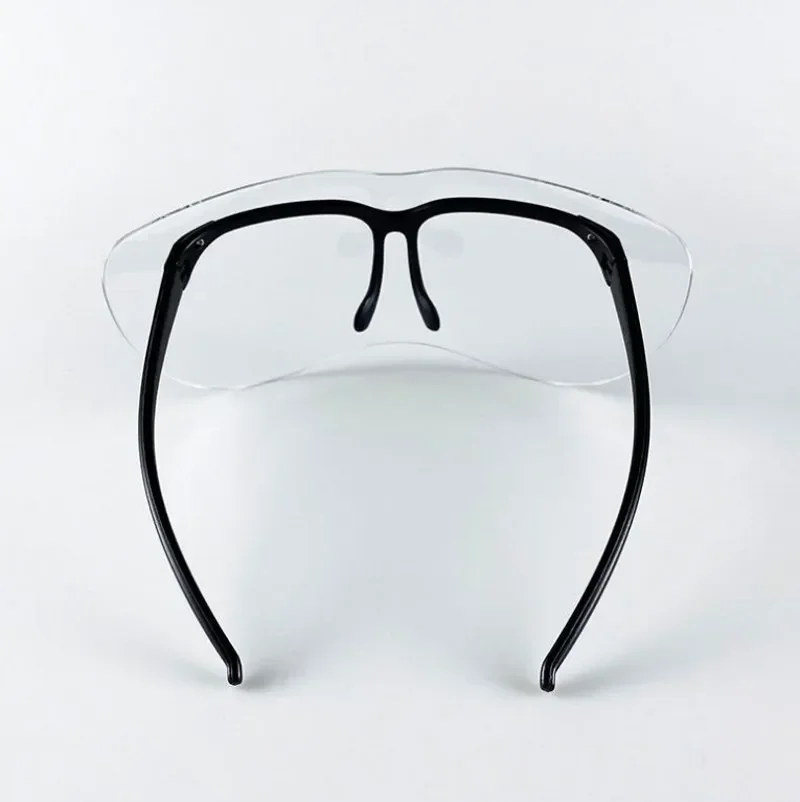 Classic Face Sheild Goggles Sunglasses Spectacles Anti-fog Face Mask Splash Half Face Shield Anti Blue Light Glasses Masks