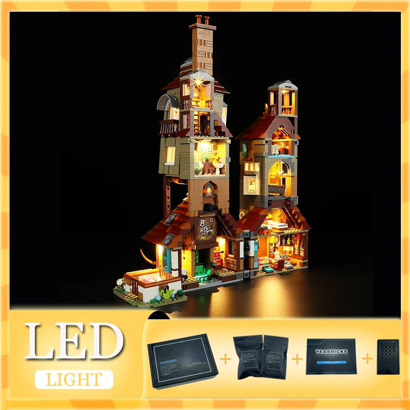

Комплект светодиодных фонарей «сделай сам» для LEGO 76437, набор строительных блоков Burrow (только светодиодный светильник, без модели блоков)