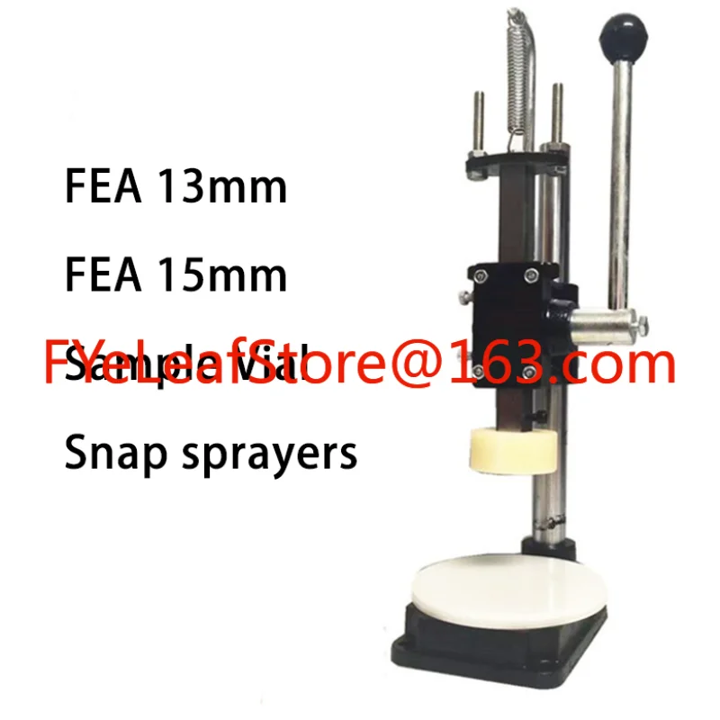 

Manual capping machine, perfume sample, vial sealing machine cover, snap-on plastic sprayer, perfume bottle crimping tool