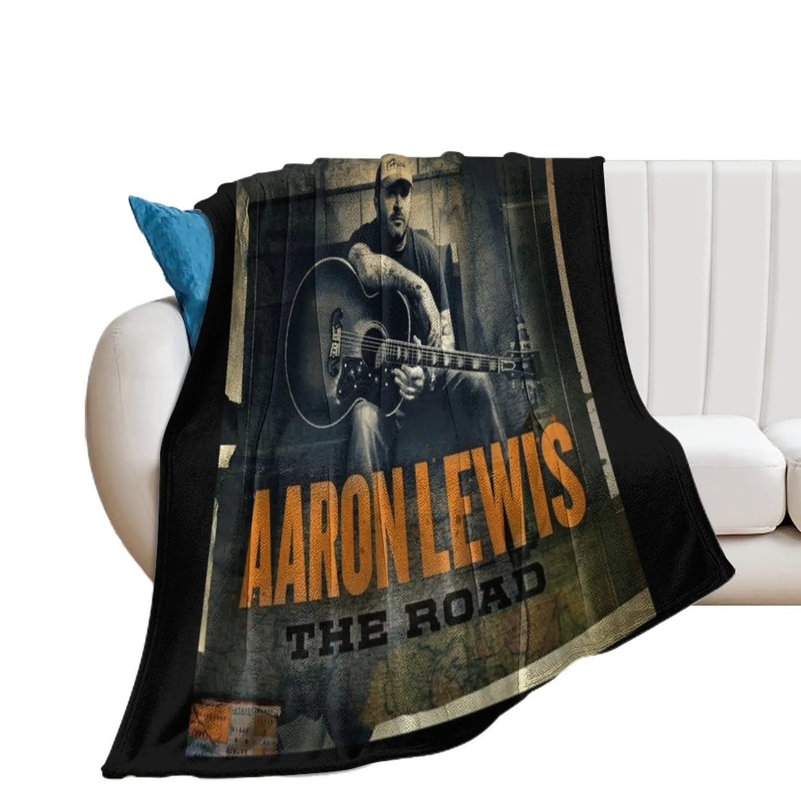 

Aaron Lewis The road Throw Blanket anime Winter beds Fashion Sofas Blankets