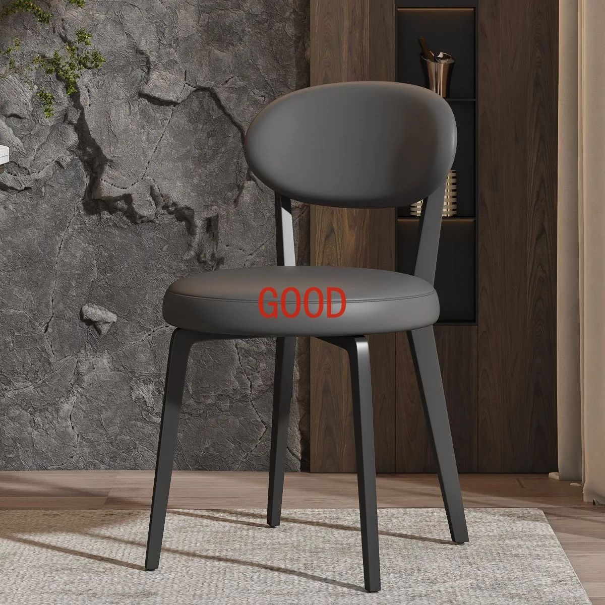 French style dining chair with cream is simple and luxurious. online celebrity designer dining table and chair uses online celeb image 3