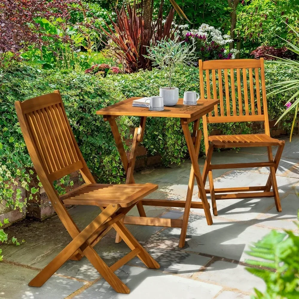 

Hot Sales3-piece Terrace Folding Furniture Small Bar Set, Suitable For Swimming Pools, Beaches, Backyards, Balconies, Porch Deck