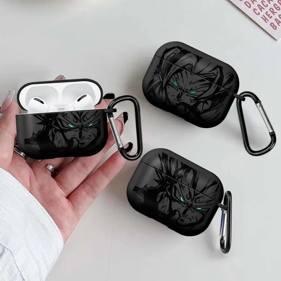 Dragons-Ball Gokus Vegeta Earphone Cases Cover Case For Airpods 1 3 4 2 Pro3 Pro2 Pro