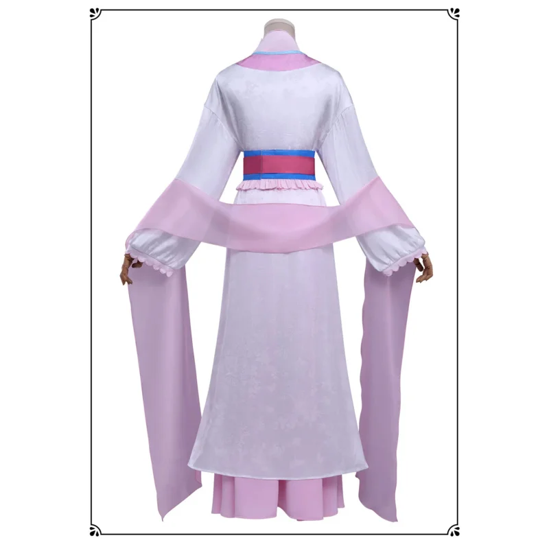 

Новое аниме The Apothecary Diaries Consort Rishu Косплей Rishu Hime Костюм Женское Милое китайское платье Hanfu Комплект униформы на Хэллоуин
