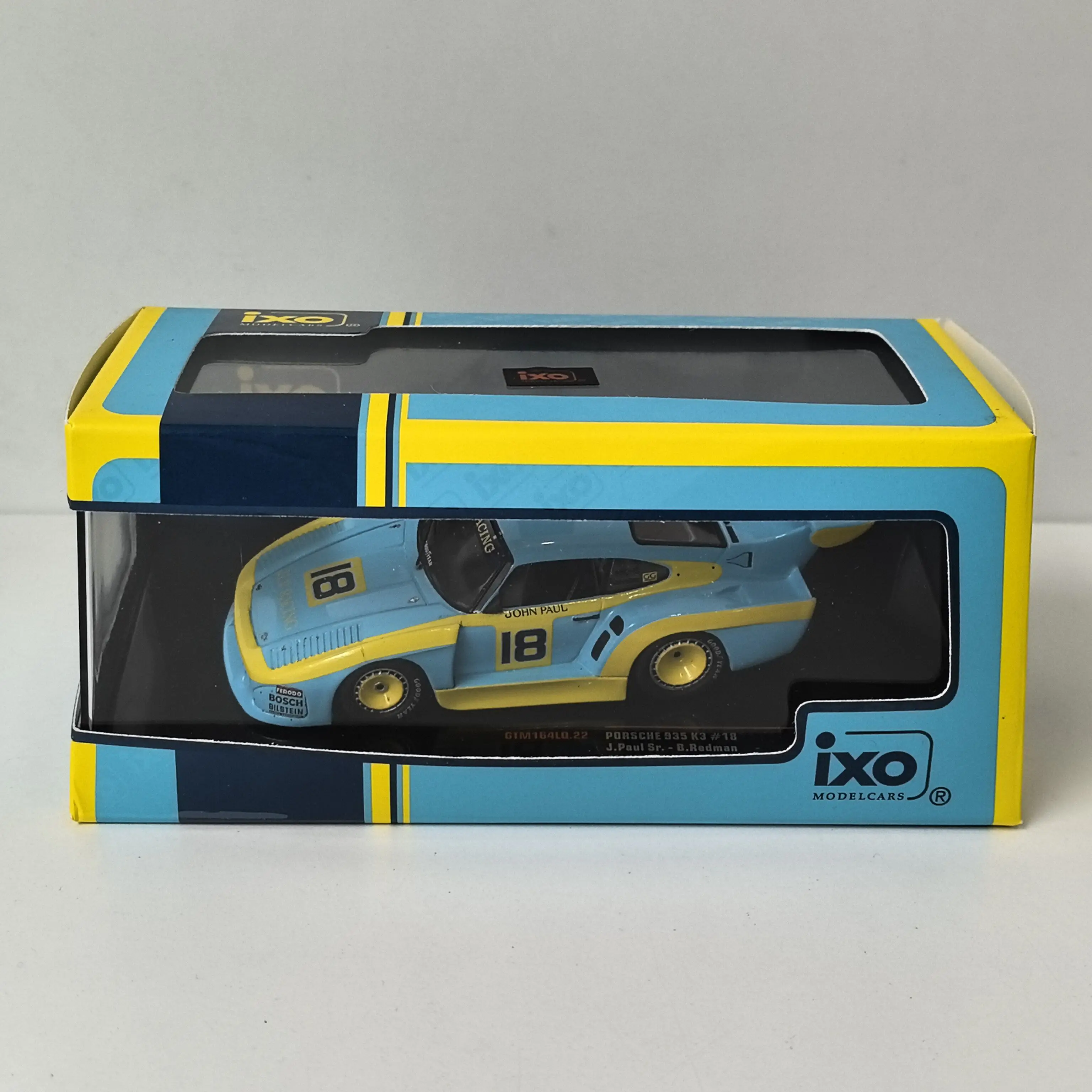 

Paint Surface Defects Diecast IXO 1/43 Scale PORSCHE 935 K3 #18 1980 5C Alloy Car Model